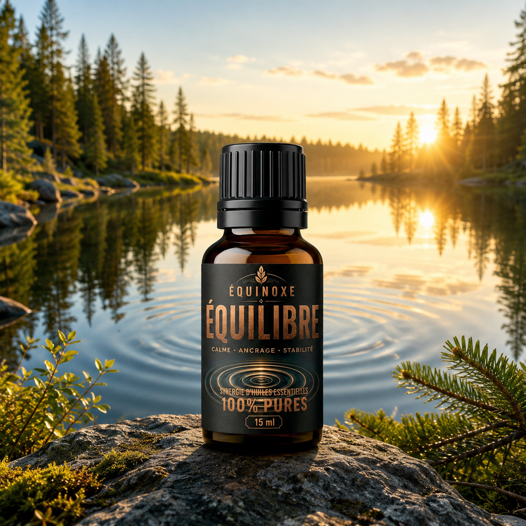 ÉQUILIBRE – Synergie d'huiles essentielles pour retrouver son centre