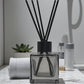 Flacon Diffuseur en Verre Noir 100 ml avec Bâtons
